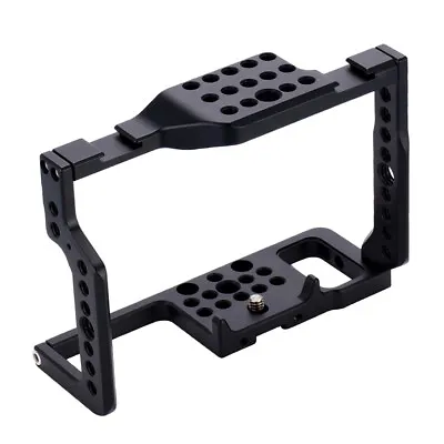 Aluminum Video Camera Cage Rig Stabilizer For Panasonic Lumix DMC-G85/G80 • £38.17