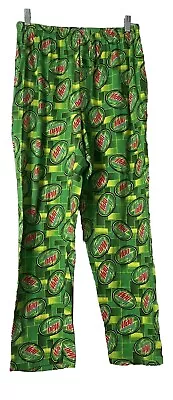 Mountain Dew Sleep Pants Pajamas Bottoms Men's Size Medium • $17.99