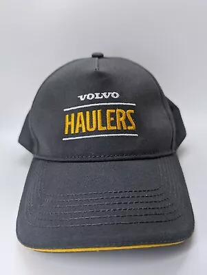 Volvo Hat Hauler Gray Fashion Baseball Cap Adjustable Yellow Accents • $19.99