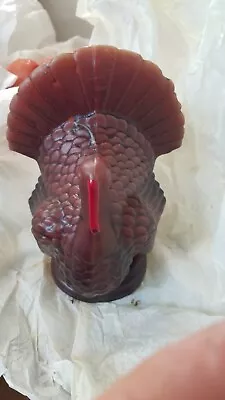 Vintage Turkey Shaped Candle 8 In Tall • $30