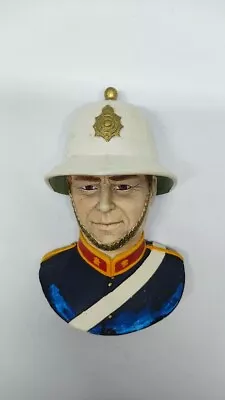 Royal Marine Bust Legend Products Chalkware Head Bossons Vintage Plaque 1990 • $19.99