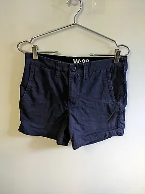 FXD Shorts Mens Size 29 Navy Blue Heavyweight Workwear Adults Cotton Carpenter • $20