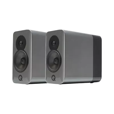 Nearly New - Q Acoustics Concept 300 Speakers - Silver/Ebony • £1199