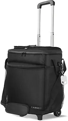 60-Can Rolling Cooler Bag With Wheels 2 In1 Insulated Extended Collapsible  • $325.89