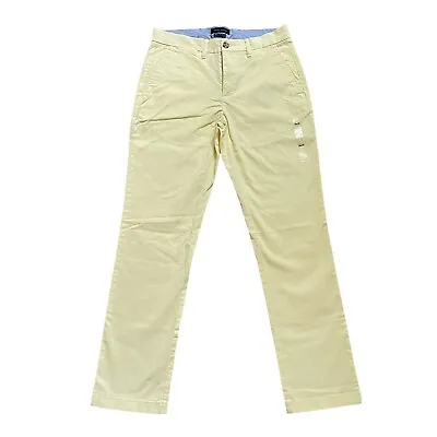 NWT Tommy Hilfiger Men's TH Flex Stretch Custom Fit Chino Pants 16 Colors All Sz • $32.98