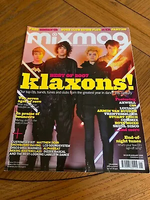 Mixmag January 2008 Klaxons • £2.99