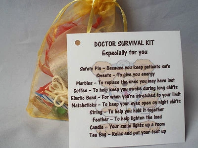 £3.49 • Buy Doctor Novelty Survival Kit Gift Keepsake Fun Present