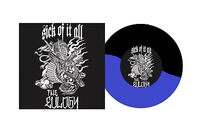 Sick Of It All / The Eulogy - Split 7  (Half Blue/Half Black) NEW Hardcore NYHC • $15.30