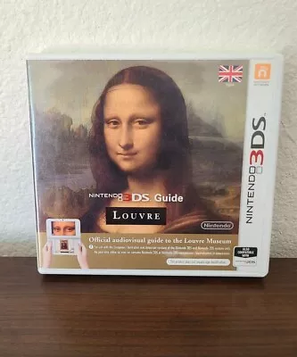 Nintendo 3DS Guide: Louvre (English Version) Complete In Box Very Rare Tested! • $450