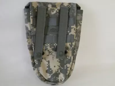 Surplus USGI E-Tool Carrier Shovel Cover MOLLE ACU Entrenching Tool Pouch • $8.95