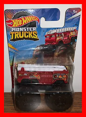 Hot Wheels 5 Alarm Monster Truck 2022 Mattel Mini Toy Fire Truck And Ladder • $6.90