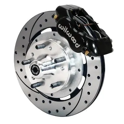 Wilwood 140-10440-BD FDLI 12.19 Front Brake Kit 74-80 Pinto/Fits Mustang II • $1145.24