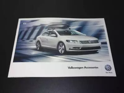 VW Catalog CC Accessories USA Instant Decision • $40.81