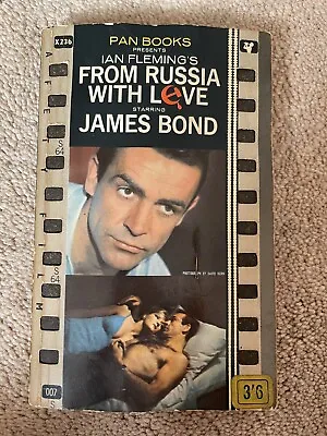 Ian Fleming’s From Russia With Love Book Published 1959 By Pan Books. James Bond • £4