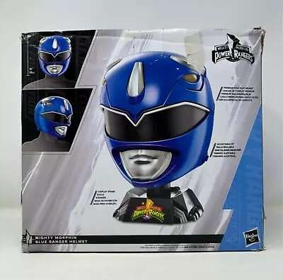Power Rangers Lightning Collection Mighty Morphin Blue Ranger Helmet [USED] • $99.99