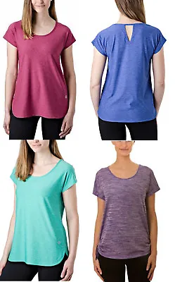 Tuff Athletics Women's Active Yoga Key Hole Tops Variety Select Size/Color NWT • $8.98