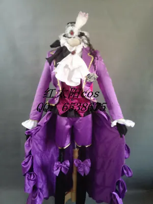 Black Butler II Cosplay Earl Alois Trancy Purple Uniform Set Cosplay Costume& • $90