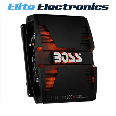 Boss Audio Pt1000 Phantom Series 2 Channel 750w Rms Class Ab Car Mplifier Amp • $219