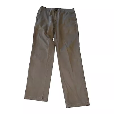 Zanerobe Sureshot Chino Khaki Brown Stretch Pants 32x39 • $25.20