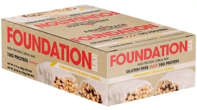 Arms Race Nutrition Foundation High Protein Cereal Bar 18g Protein Gluten Free • $25