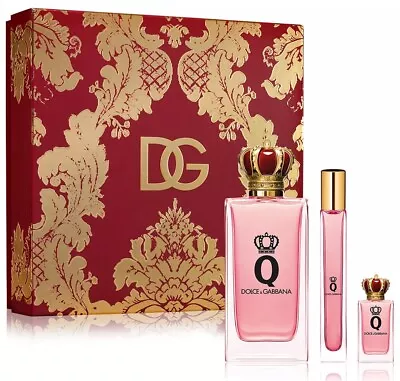 Dolce & Gabbana Q 3.3 Oz Women's Eau De Parfum  +2 Mini Perfum. Set • $89.99