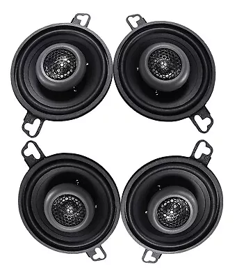4x MB Quart FKB108 Formula 140 Watts Max Power 3.5  2-way Coaxial Car Speakers  • $48.99