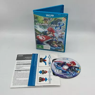 Mario Kart 8 | Wii U Game | Nintendo | AUS PAL | Complete With Manual | CIB • $22.50