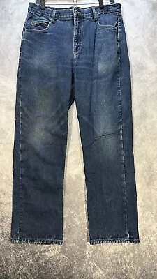 Redhead Fleece Lined Jeans Blue Men’s Size 34x32 Washed Fade  • $14.70