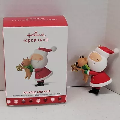 Hallmark: Kringle And Kris - Series 4th - 2017 Keepsake Ornament 2017 • £14.45