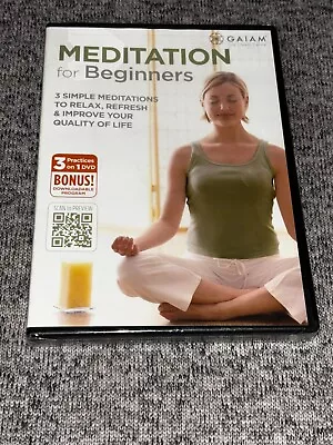 Meditation For Beginners (DVD 2012) • $6.95