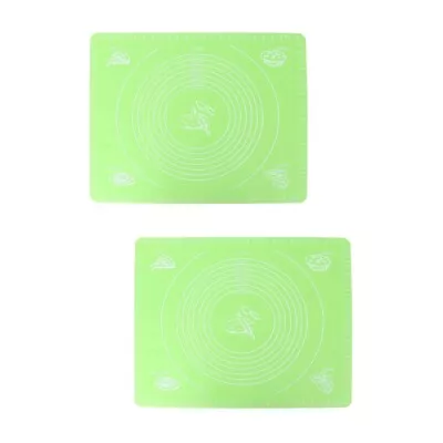  2 PCS Silicone Baking Mats Pie Crust Macaroons Macaron Cake Tools • £22.78