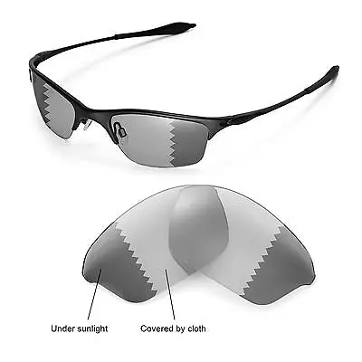 New WL Polarized Transition/Photochromic Lenses For Oakley Half Wire XL • £22.69