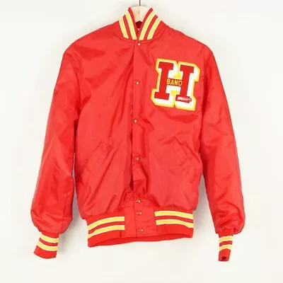 NEFF Hudson High Cobras Vintage Marching Band Letterman Varsity Jacket Unisex S • $32.99