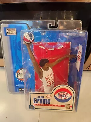 NBA McFarlane Legends Julius Dr J Erving Chase Variant White Jersey Nets • $60