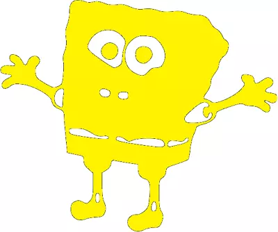 £3.44 • Buy SpongeBob SquarePants, Car, Van, Truck, Wall, Door, Vinyl, Art, Decal, Sticker. 
