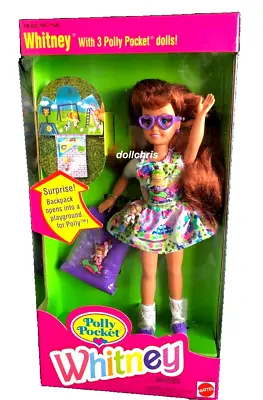 1994 Polly Pocket Whitney Barbie Doll Mattel 12983 NRFB Bluebird Sealed • $72.99