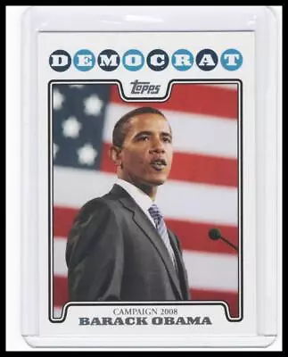 2008 Topps - Barack Obama - Campaign 2008 • $8.99