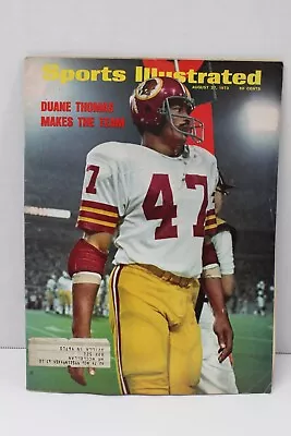 Vintage Sports Illustrated Magazine -- Duane Thomas Washington Redskins Cover • $5