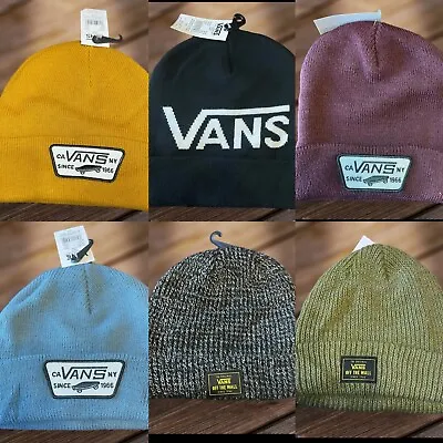 VANS Off The Wall Beanie Knit Adult SIZE  Authentic • $20