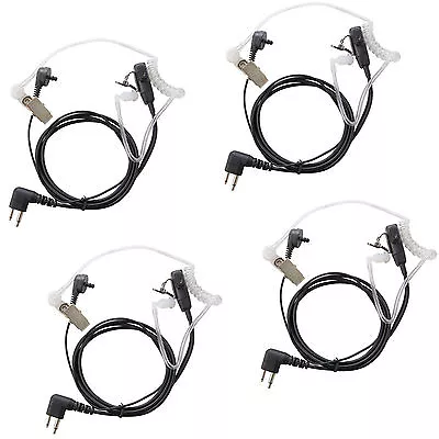 $19.95 • Buy 4-Pack 2-Pin Head Set For Motorola Radio AX CLS CP CT FD GP MU MV RDU S Series