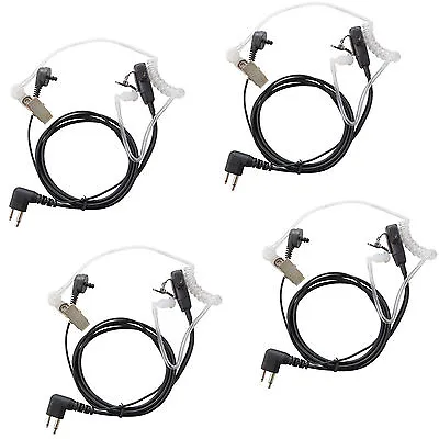 4-Pack 2-Pin Head Set For Motorola Radio AX CLS CP CT FD GP MU MV RDU S Series • $19.95