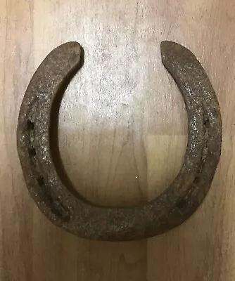 £3.95 • Buy 🌟🐴 1 X Used Shire Horse Horseshoe. Large Horseshoes Full Of Luck 🐴🌟