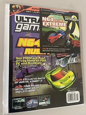 Ultra Game Players Magazine #102 October 1997 Brands New Includes CD Disc! • $49.99