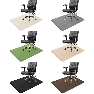 Large Office Home Desk Chair Mat Carpet For Hardwood Floor Scratches Protector  • $23.99