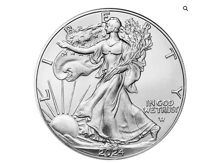 2024 $1 American Silver Eagle 1 Oz BU • $33