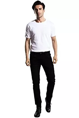 ZLZ Slim Fit Jeans Mens Younger-Looking Fashionable Colorful Comfy Stretch • $7.99