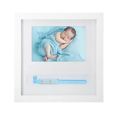 Baby Hospital ID Bracelet First-Year Picture Frame | Baby Photo Frame | Gift • £17.99