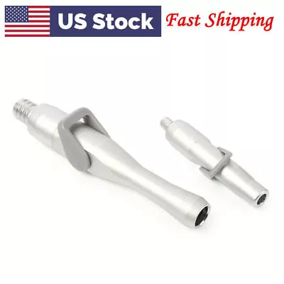 Dental Saliva Ejector Suction Valves Strong Weak Swivel Adapters Aluminum Silver • $14.48