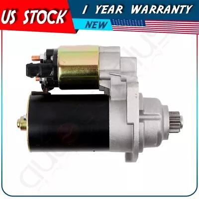 Starter For Audi Volkswagen Beetle VW Golf VW Jetta 1.8L 2.0L 00-05 02A-911023LX • $51.56