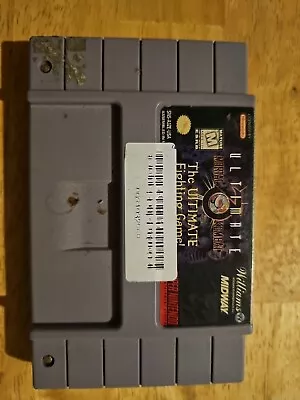 Ultimate Mortal Kombat 3 SNES Super Nintendo System Tested • $35